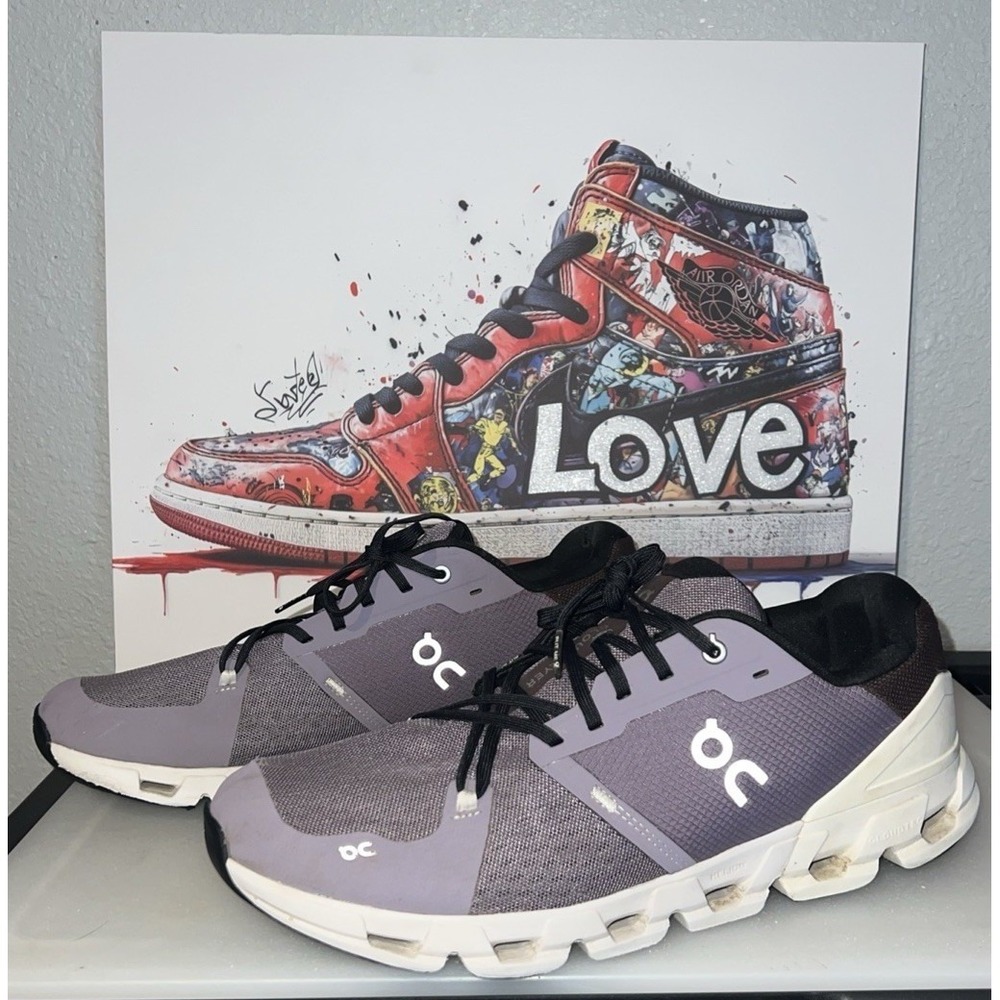 On Cloudflyer Running Shoes Mens 13 Purple Good CloudTec 71.98094